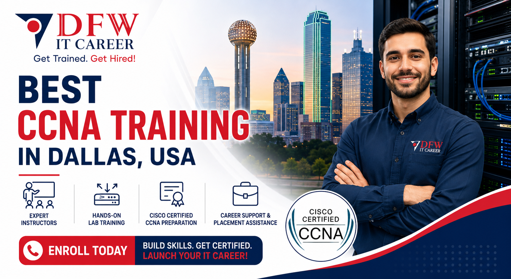 Best CCNA Training course in Dallas, USA